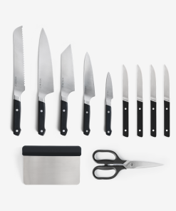 11-Piece Knife Set (ACUTO440) - Black