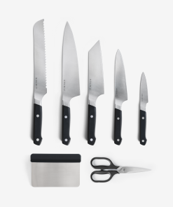 7-Piece Knife Set (ACUTO440) - Black
