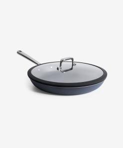 12 Carbon Nonstick™ Frying Pan + Glass Lid