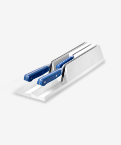 3-Piece Modular Knife Storage Set - White