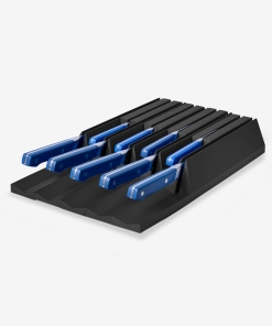 9-Piece Modular Knife Storage Set - Black
