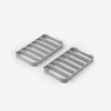 Silicone Roasting Racks - 2 Pack - Gray